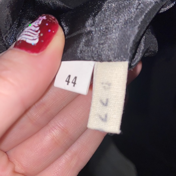 Hernando Trujillo Wool Blend Deep Navy Pinstripe Suit Jacket Size 44 - Picture 8 of 9